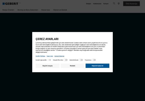 Geberit | Sıhhi Tesisat Alanında Avrupa Pazar Lideri | Geberit