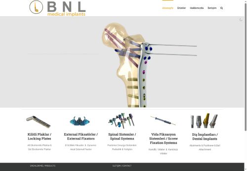 Benli Medikal – Dünya Standartlarında Yerli Üretim – Medical Implants Manufacturer Bnl Medikal