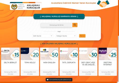 TBB ANLAŞMALI KURULUŞLAR