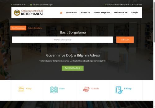TBB Av.Eralp Özgen Bilgi Belge Merkezi