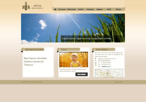 Anasayfa Hoşgeldiniz - ARTAŞ ARSLANOĞLU UN | ESKİŞEHİR