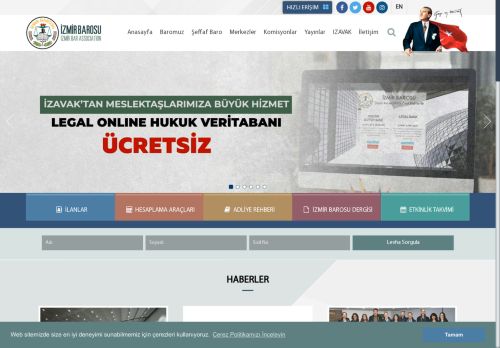İzmir Barosu | Sayfa tanitim