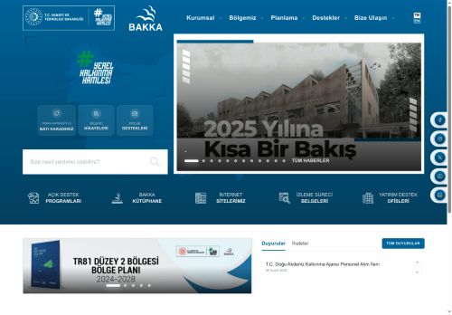 T.C. Batı Karadeniz Kalkınma Ajansı | www.bakka.gov.tr