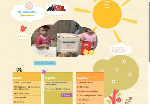 Şeker Anaokulu - ''Benim Oyun Sandığım''