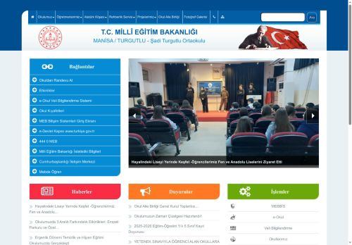 Şadi Turgutlu Ortaokulu - Kuşaklar Arası Sevgi Köprüsü: Huzurevi Buluşması