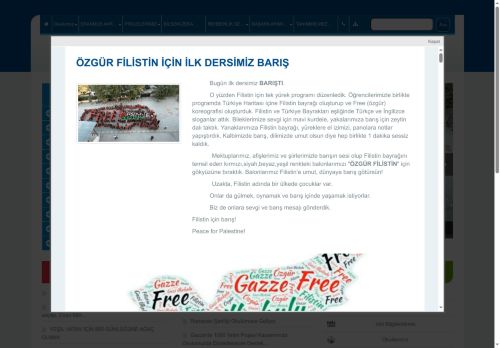 Gazi İlkokulu - YEŞİL VATAN İÇİN BİR GÜNLÜĞÜNE AĞAÇ OLMAK