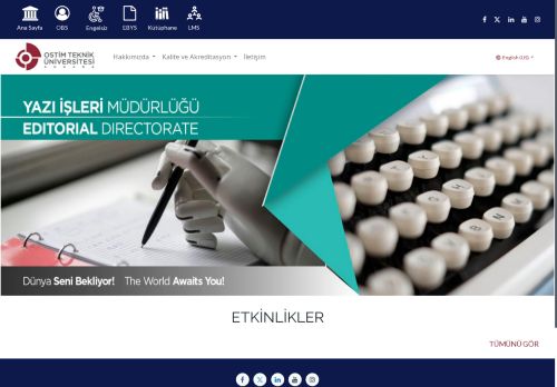 Home | Yazı İşleri Müdürlüğü