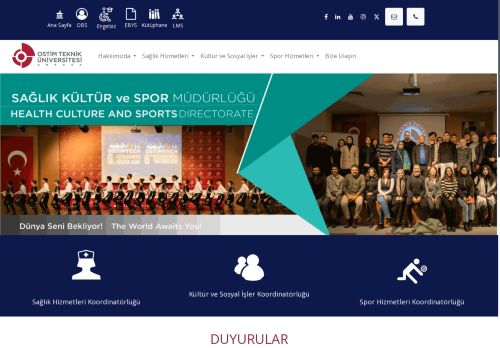 Home | Sağlık Kültür ve Spor Müdürlüğünd Sports