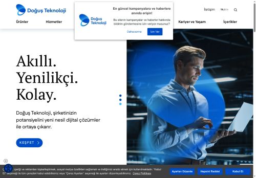 Doğuş Teknoloji | Gözümüz Hedeflerin Ötesinde