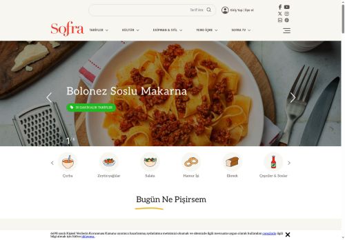 Sofra - Yemek Tarifleri - Kolay, Pratik ve En Leziz Yemek Tarifi