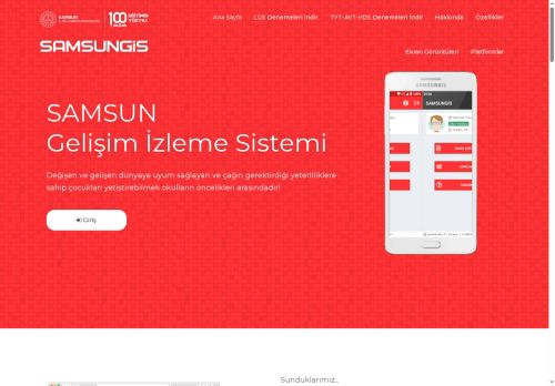 Samsun Gelişim İzleme Sistemi - SAMSUNGİS