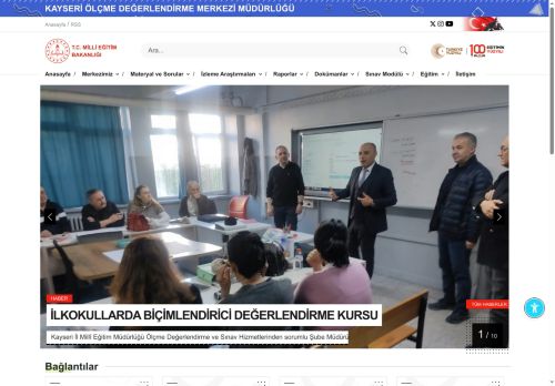 MEB KAYSERİ ÖLÇME DEĞERLENDİRME MERKEZİ MÜDÜRLÜĞÜ