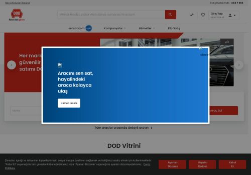Detaylı Araç Arama | DOD