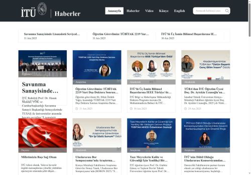 İTÜ Haberler | İstanbul Teknik Üniversitesi Haberler | ITU1773