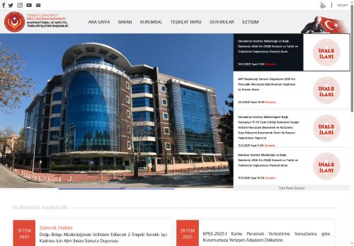 MSB ANT Başkanlığı