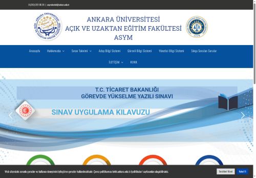 Ankara Üniversitesi Sınav Yönetim Merkezi – Ankara Üniversitesi