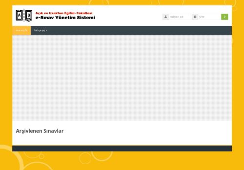 e-Sınav Sistemi