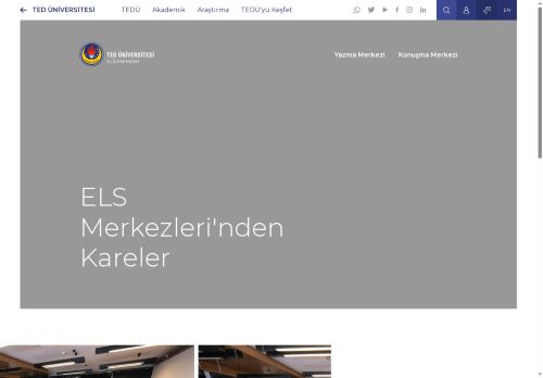 ELS Merkezleri'nden Kareler | TED Üniversitesi