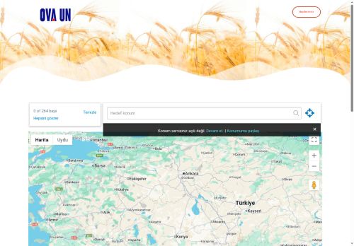 OVA UN | Un Fabrikası – Un Fabrikası