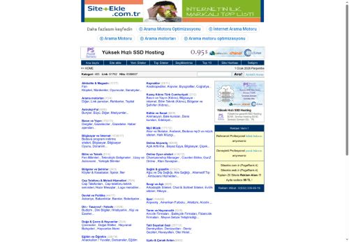 Site Ekle | site ekle google | arama motorlarına kayıt