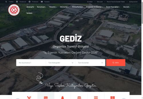 GEDİZ OSB | Gediz Organize Sanayi Bölgesi