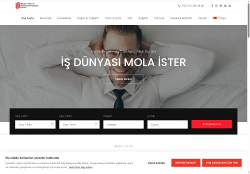 Bilkentotel – Resmi Web Sitesi