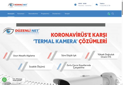Güvenlik Kamerası ve Güvenlik Sistemleri - Düzenli Net