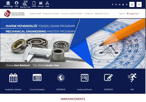 Home | FBE Makine Mühendisliği Tezli (Türkçe) Yüksek Lisans Programı