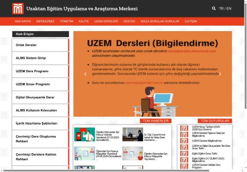 Ana Sayfa | Muş Alparslan Üniversitesi