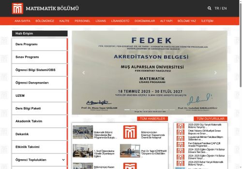 Ana Sayfa | Muş Alparslan Üniversitesi