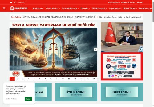 Sendikacılıkta Uzman Anlayışıyla - Uzman Diyanet Sen