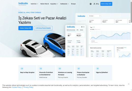 İkinci el araç yönetimindeki iş zekası - INDICATA