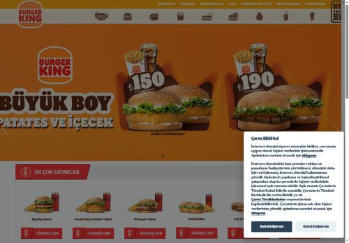 Whopper®’ın Adresi | Fast Food | Online Sipariş | Burger King®