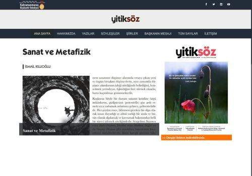 Yitiksöz | Kahramanmaraş Büyükşehir Belediyesi