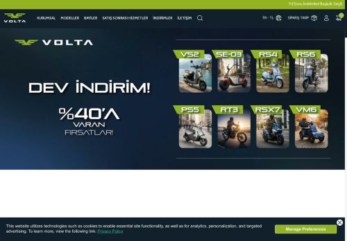 Volta Motor | Elektrikli ve Benzinli Motosiklet, Scooter, Bisiklet ve ATV Modelleri