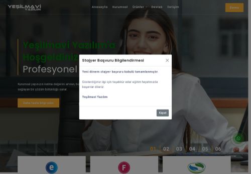 Anasayfa | Yeşilmavi Yazılım