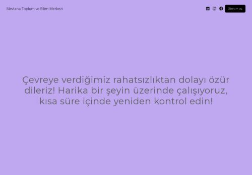 Mevlana Toplum ve Bilim Merkezi