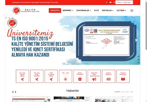 Kastamonu Üniversitesi Kalite Koordinatörlüğü