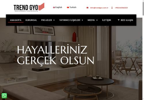 TREND GYO – TREND GYO GAYRİMENKUL YATIRIM ORTAKLIĞI