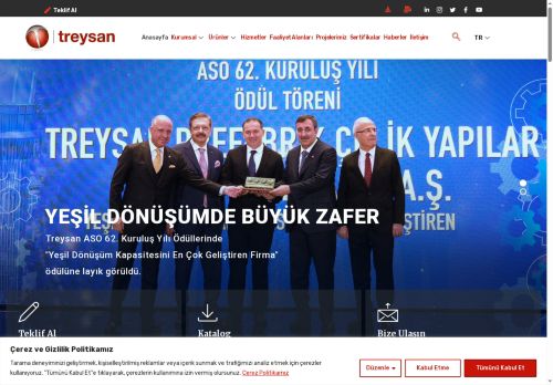 Treysan Prefabrik – Dünyaya Bakın Bizi Göreceksiniz