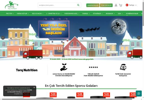 Yüksek Kaliteli Sporcu Besinleri Satın Al - Torq Nutrition