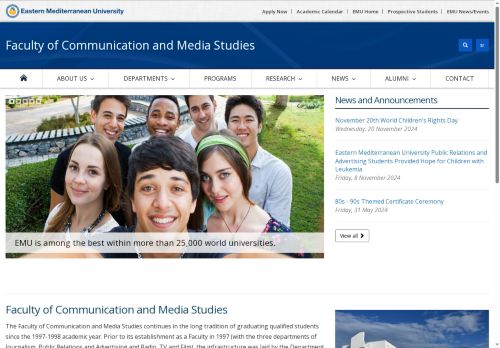 EMU - Faculty of Communication and Media Studies