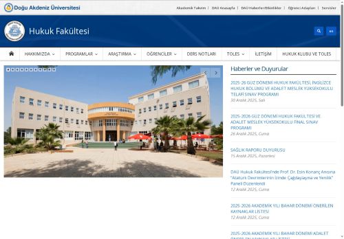 DAÜ - Hukuk Fakültesi