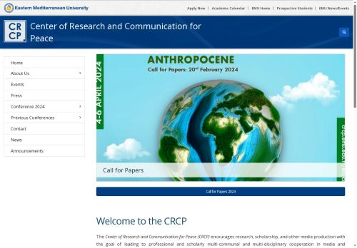 EMU - Welcome to the CRCP | Center of Research and Communication for Peace