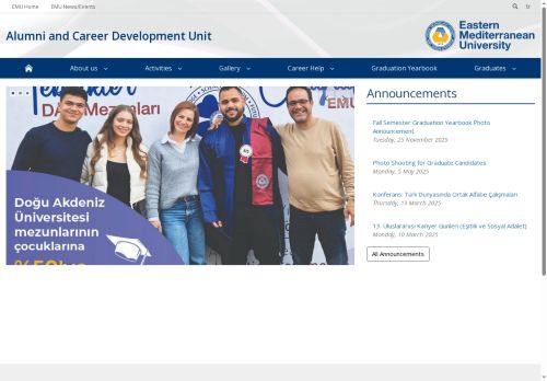 EMU - Alumni Communication and Career Research Directorate | Alumni and Career Development Unit