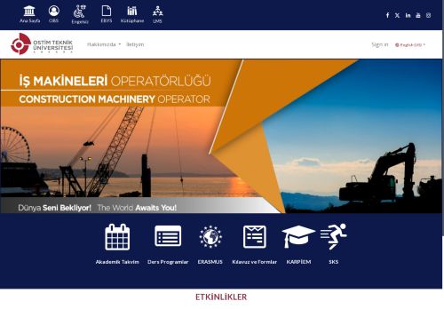 Home | MYO İş Makineleri Operatörlüğü