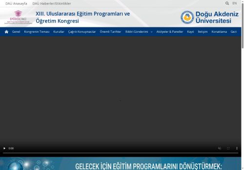 EMU - XIII. International Congress on Curriculum and Instruction