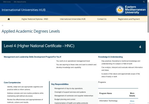 EMU - Registration and Payment | International Universities HUB