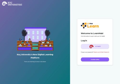 Login - LearnHub | Koç University