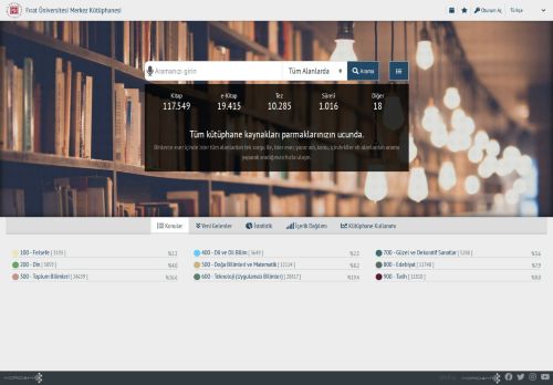 Fırat Üniversitesi Merkez Kütüphanesi 21.6